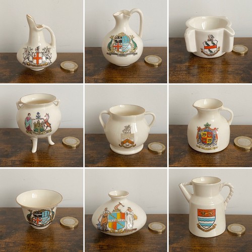 Goss crested china - w.h.,