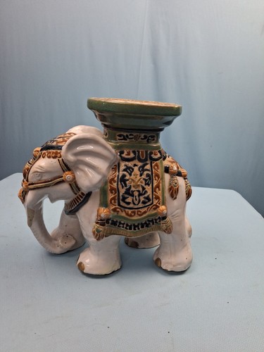 Decorative ceramic elephant - decorative,