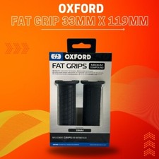 OXFORD FAT BIKE HANDLEBAR GRIPS 33MM X119MM SCOOTER MOTORBIKE MOTORCYCLE GRIPS