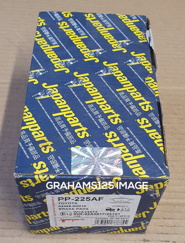 Brake pads set rear fits - brake,
