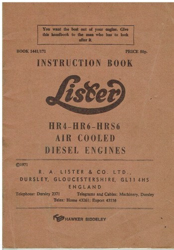 Lister hr4 hr6 - ,,