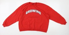 Monki Unisex Red Graphic