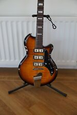 Supro Hampton Flame Maple Electric Guitar
