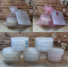 Personalised TEALIGHT Christening Baptism favours