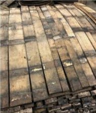 1 X Solid oak, Scottish whiskey barrel stave