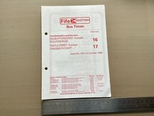 Fife Scottish Bus Group Route