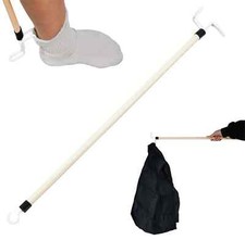 Dressing Stick, Shoe Socks Dressing Aid Shoehorn Long Handle Sock Remover Tool