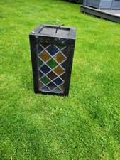 Lead Light Lamp Lantern Porch Window
