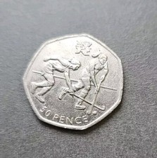 London Olympic 2012 50p Hockey