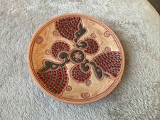 Hand Made Pottery Plate From