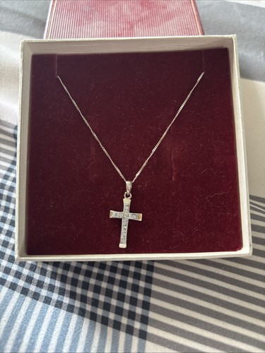 Beautiful silver cross with - cross,