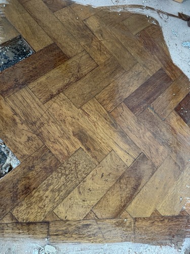 Used parquet wood - parquet, flooring