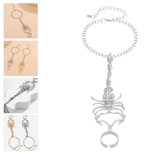 Scorpion ring bracelet punk - ring,