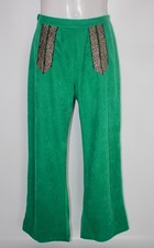 Green 1960's 70s Trousers