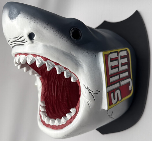 Slim jim shark head wall - head, mount