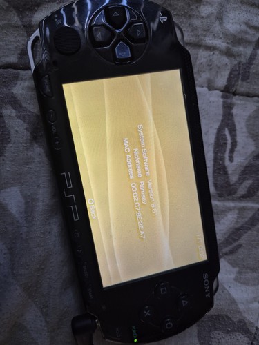 Psp 1000 black console - psp, no