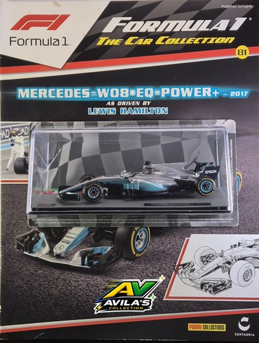 Panini mercedes w08 lewis - panini,