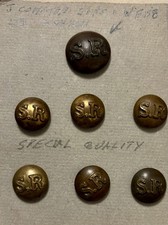 Vintage Southern Railway Uniform Buttons Railwayana