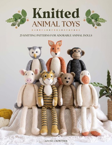 Knitted animal toys - knitted, 25