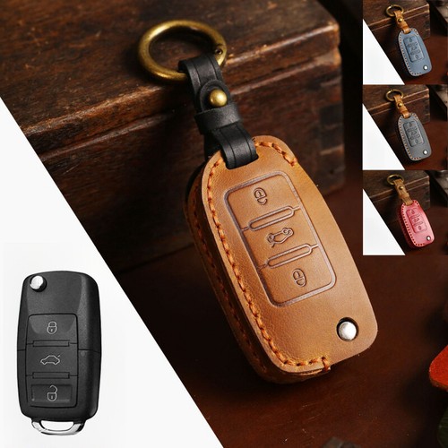 Genuine leather car - leather, key
