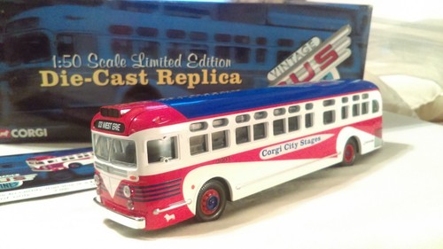 Corgi vintage bus lines old - corgi,