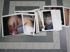 vtg Tattoo artist art polaroid