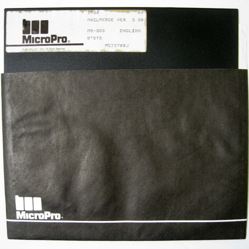 Micropro mailmerge version - ®,