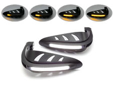 Motorbike Quad ATV Handguards LED with Indicators & Daytime Running Lights PAIR