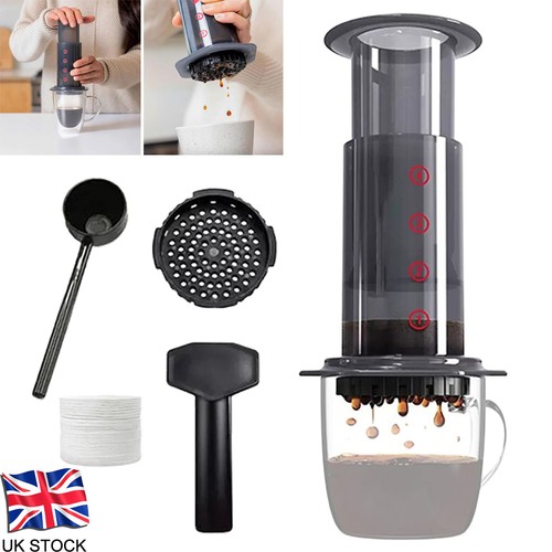 Clear coffee press in 1 - coffee,