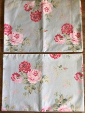 USED 2 Pillowcases Made W/