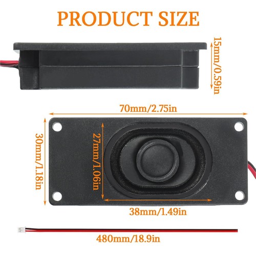 4pcs speaker watt - 3,