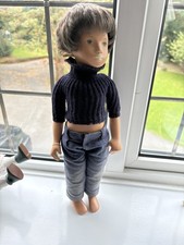 Vintage Original 1970s Sasha Gregor Boy Doll With Original Outfits