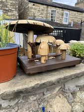Large Wooden Mushrooms