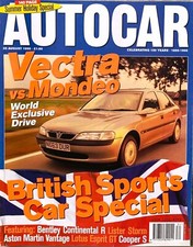 AUTOCAR MAGAZINE 23-AUG-95 -