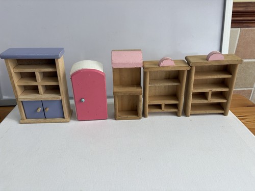 Large bundle wooden dolls - large,