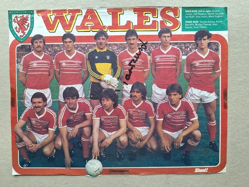 Wales 1984 team - wales,