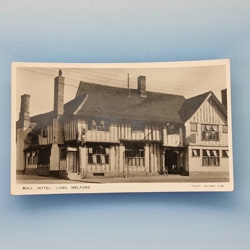 Long melford postcard - postcard, c1940