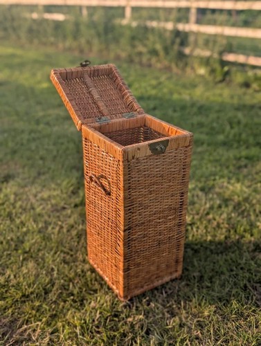 Large wicker storage basket - storage, /