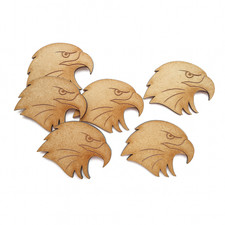 Eagle head MDF Craft Shapes