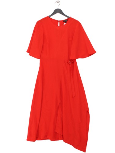 Topshop wrap midi dress uk12 - wrap,