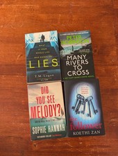 4x Thriller Crime Novels
