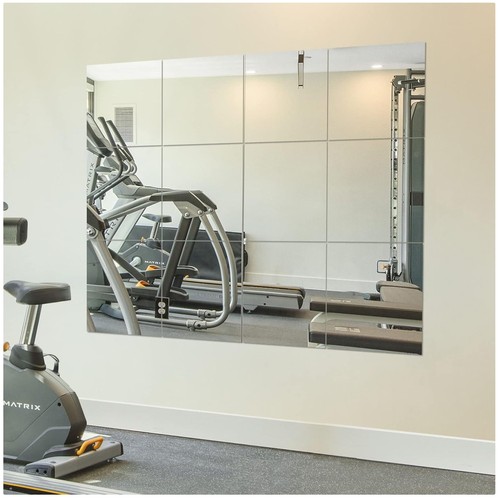 Square gym mirror - mirror, 12