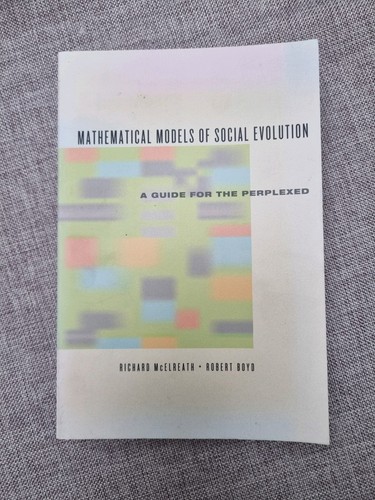 Mathematical models social - models,