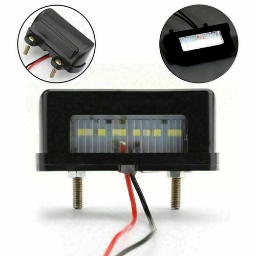 Led license plate rear light - license,