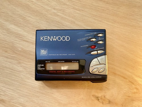 Kenwood dmc g7r minidisc - md,