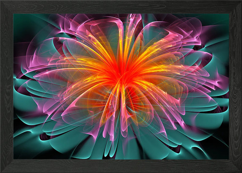 Fiber optic flower digital - fiber, flower,