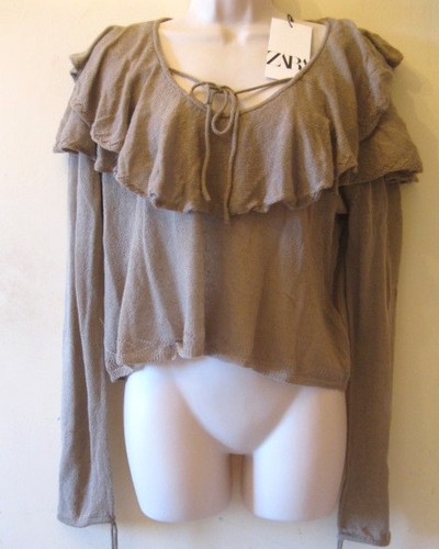 Zara ruffled size m - zara,