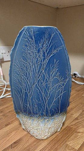 Vintage tenmoku pottery - tenmoku,