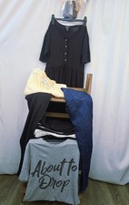 Bundle Of Maternity Clothes, 12 Items! All Fit Size 6-8, Jeans, Tops, Skirt Etc