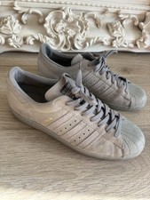 Adidas Berlin All Grey Suede Trainers Men’s Uk Size 9 Rare 2017 Sneakers